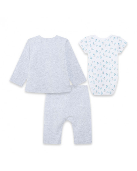 CONJUNTO PUNTO SIN PIES NIÑO BLANCO SMOOTH SAILING CONJUNTO PUNTO SIN PIES NIÑO BLANCO SMOOTH SAILING