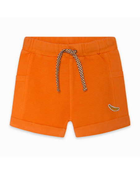 BERMUDA FELPA FANTASÍA CORDÓN MULTICOLOR NIÑO NARANJA TROPICOOL BERMUDA FELPA FANTASÍA CORDÓN MULTICOLOR NIÑO NARANJA TROPICOOL