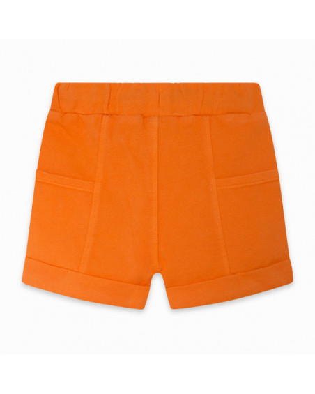BERMUDA FELPA FANTASÍA CORDÓN MULTICOLOR NIÑO NARANJA TROPICOOL BERMUDA FELPA FANTASÍA CORDÓN MULTICOLOR NIÑO NARANJA TROPICOOL