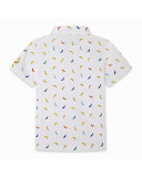CAMISA POPELÍN ESTAMPADA NIÑO BLANCA TROPICOOL CAMISA POPELÍN ESTAMPADA NIÑO BLANCA TROPICOOL