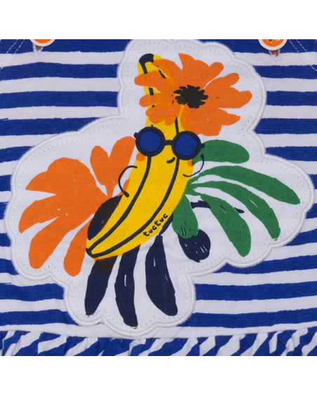 VESTIDO PUNTO TIRANTES NIÑA AZUL TROPICOOL VESTIDO PUNTO TIRANTES NIÑA AZUL TROPICOOL