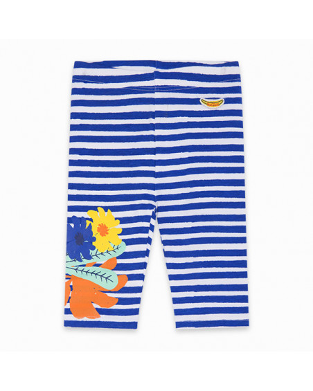 LEGGING PIRATA PUNTO RAYAS NIÑA AZUL TROPICOOL LEGGING PIRATA PUNTO RAYAS NIÑA AZUL TROPICOOL