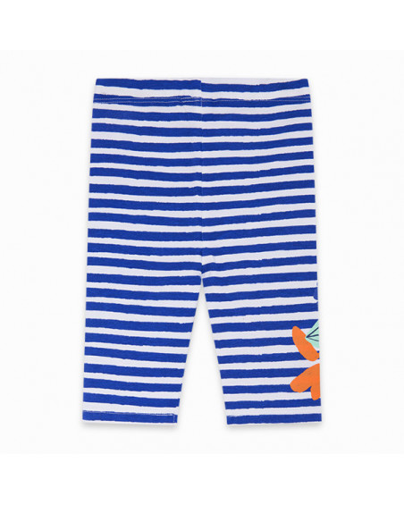 LEGGING PIRATA PUNTO RAYAS NIÑA AZUL TROPICOOL LEGGING PIRATA PUNTO RAYAS NIÑA AZUL TROPICOOL