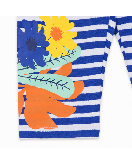 LEGGING PIRATA PUNTO RAYAS NIÑA AZUL TROPICOOL LEGGING PIRATA PUNTO RAYAS NIÑA AZUL TROPICOOL
