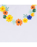 CAMISETA PUNTO Y TUL FLORES NIÑA BLANCA TROPICOOL CAMISETA PUNTO Y TUL FLORES NIÑA BLANCA TROPICOOL