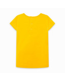 CAMISETA PUNTO MENSAJE NIÑA AMARILLA TROPICOOL CAMISETA PUNTO MENSAJE NIÑA AMARILLA TROPICOOL