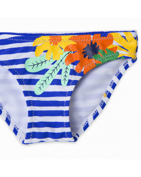 CULETÍN RAYAS NIÑA AZUL TROPICOOL CULETÍN RAYAS NIÑA AZUL TROPICOOL