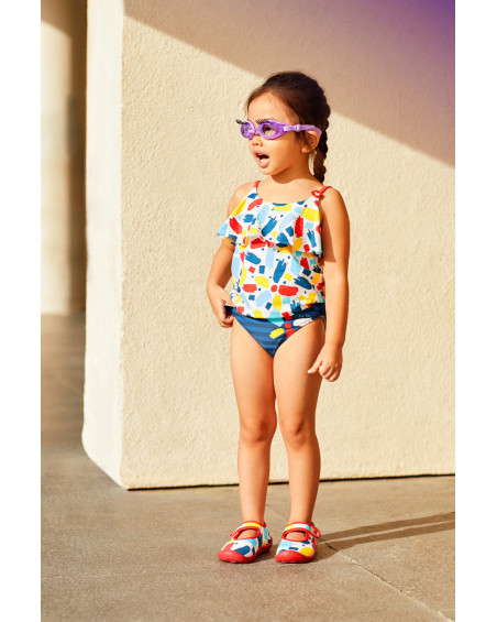 CAMISETA PUNTO TIRANTES NIÑA ROJA DRAW A REX CAMISETA PUNTO TIRANTES NIÑA ROJA DRAW A REX