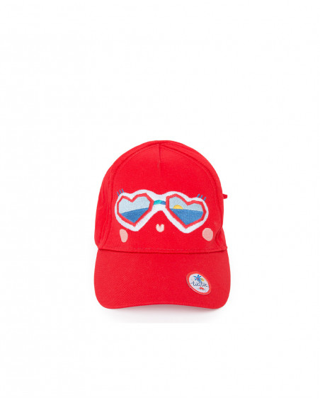 Visera sarga coral gafas niña Visera sarga coral gafas niña