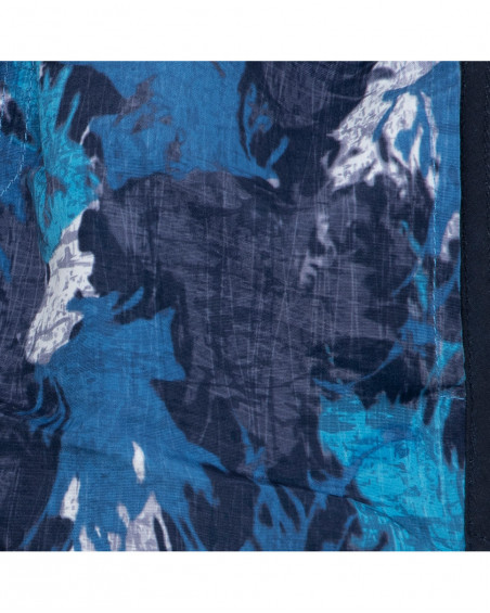 Bermuda baño azul estampada niño Bermuda baño azul estampada niño