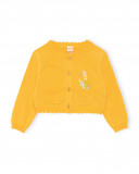 Chaqueta tricot blanca con estampado de frutas recien nacido Chaqueta tricot blanca con estampado de frutas recien nacido