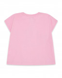 Camiseta manga corta nath kids by tuc tuc rosa y malva palmeras Camiseta manga corta nath kids by tuc tuc rosa y malva palmeras