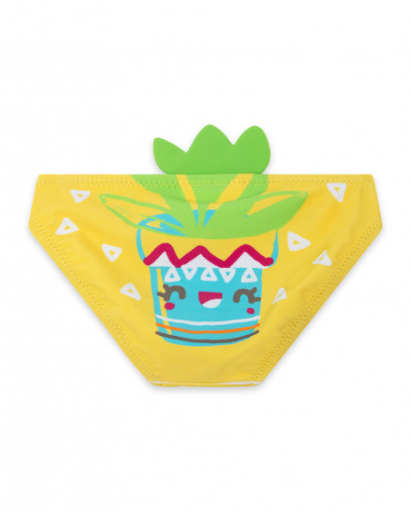Culetín baño marillo planta niña Culetín baño marillo planta niña