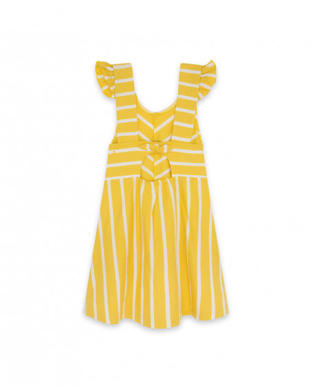 Vestido sin mangas nath kids by tuc tucrayas amarillas y Vestido sin mangas nath kids by tuc tucrayas amarillas y