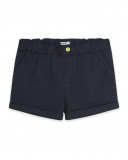 Short nath kids by tuc tuc con cintura azul marino niña Short nath kids by tuc tuc con cintura azul marino niña