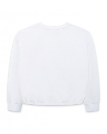 Sudadera cerrada manga larga nath kids by tuc tuc blanca Sudadera cerrada manga larga nath kids by tuc tuc blanca
