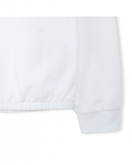 Sudadera cerrada manga larga nath kids by tuc tuc blanca Sudadera cerrada manga larga nath kids by tuc tuc blanca
