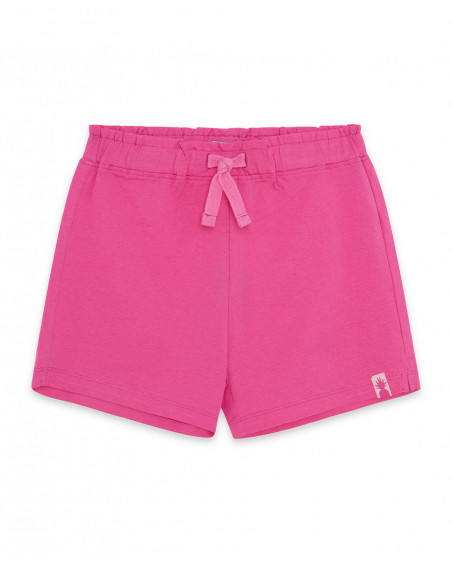 Short nath kids by tuc tuc con cordón fucsia niña Short nath kids by tuc tuc con cordón fucsia niña