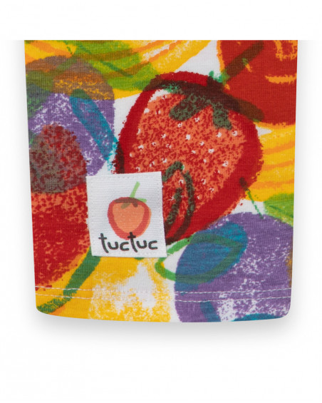 Legging estampado frutas multicolor niña Legging estampado frutas multicolor niña
