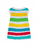 Camiseta tirantes rayas multicolor niño