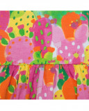 Vestido punto tirantes estampado cactus multicolor niña Vestido punto tirantes estampado cactus multicolor niña