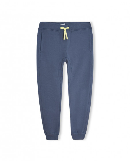 Pantalon jogging nath kids by tuc tuc con cordón azul marino Pantalon jogging nath kids by tuc tuc con cordón azul marino
