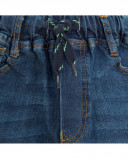 Bermuda nath kids by tuc tuc azul denim con cordón niño