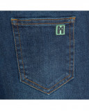 Bermuda nath kids by tuc tuc azul denim con cordón niño