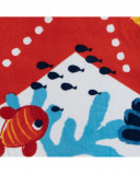 Poncho baño estrellas mar multicolor niña Poncho baño estrellas mar multicolor niña