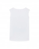 Camiseta sin mangas blanca cactus niño Camiseta sin mangas blanca cactus niño
