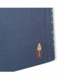 Bermuda nath kids by tuc tuc con cordón texto lateral azul Bermuda nath kids by tuc tuc con cordón texto lateral azul