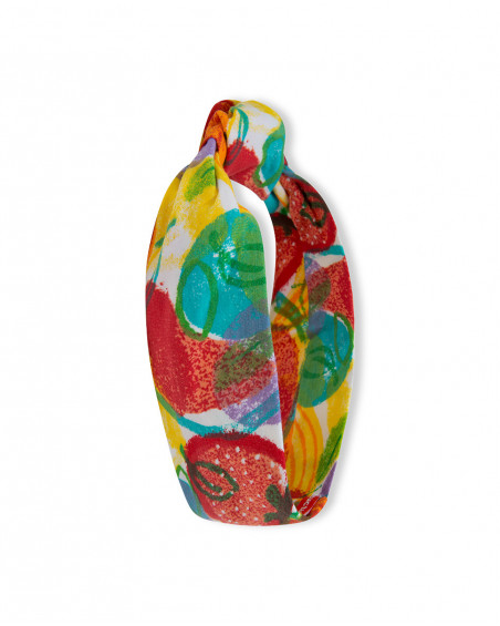 Diadema punto estampada frutas multicolor niña Diadema punto estampada frutas multicolor niña