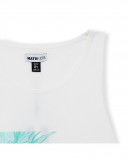 Camiseta tirantes nath kids by tuc tuc blanca piña niña Camiseta tirantes nath kids by tuc tuc blanca piña niña