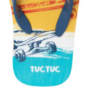 Chanclas azul y naranja skate niño Chanclas azul y naranja skate niño