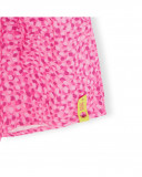 Mono corto popelín sin mangas fucsia texto glitter niña Mono corto popelín sin mangas fucsia texto glitter niña