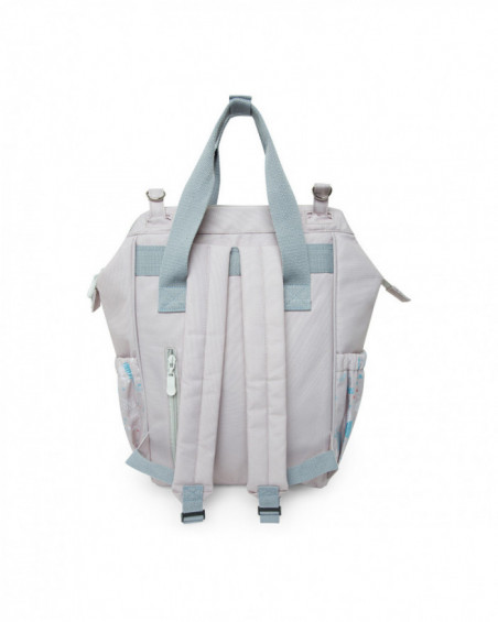 Mochila maternal+cambiador+neceser little forest gris Mochila maternal+cambiador+neceser little forest gris