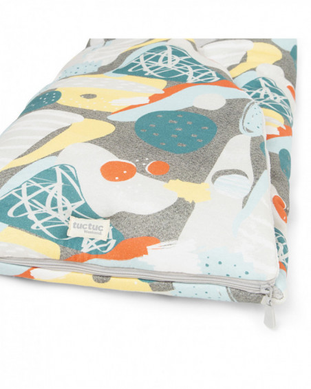 Saco arrullo capucha elements gris Saco arrullo capucha elements gris