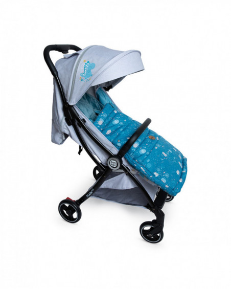 Silla ligera plain 2.0 hello dino gris Silla ligera plain 2.0 hello dino gris