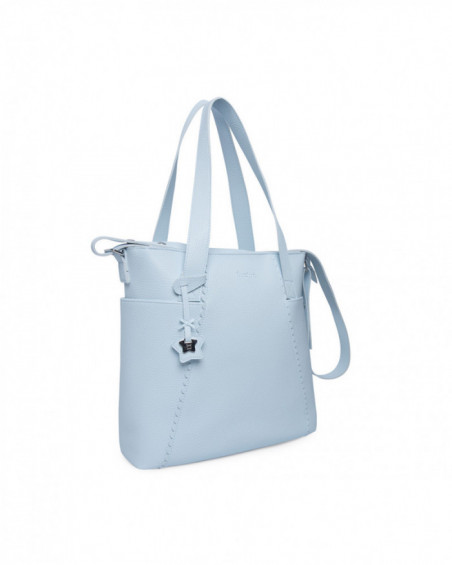 Bolso panera + cambiador love azul Bolso panera + cambiador love azul