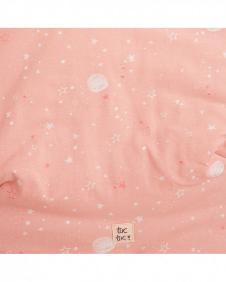 Saco funda grupo 0 algodón cs moon & star rosa Saco funda grupo 0 algodón cs moon & star rosa