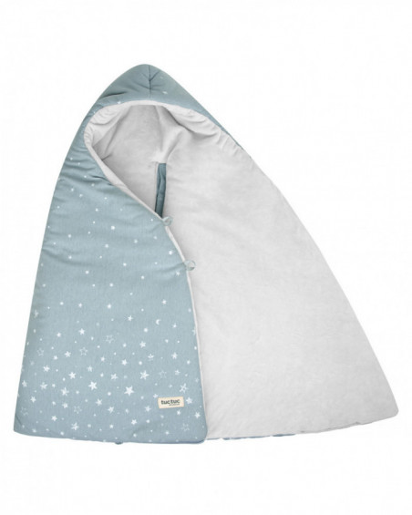 Saco arrullo capucha constellation gris Saco arrullo capucha constellation gris