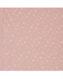 Manta punto bambú con rizo love rosa Manta punto bambú con rizo love rosa