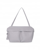 Bolso organizador polipiel love gris Bolso organizador polipiel love gris