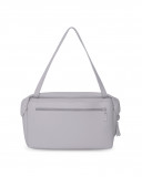 Bolso organizador polipiel love gris Bolso organizador polipiel love gris