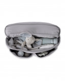 Bolso organizador polipiel love gris Bolso organizador polipiel love gris