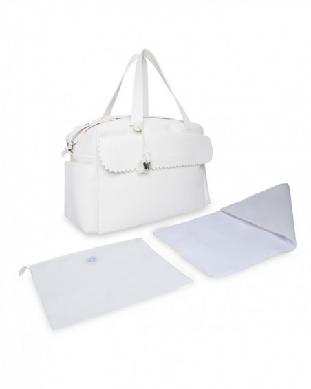 Bolsa maternidad + cambiador love blanco Bolsa maternidad + cambiador love blanco