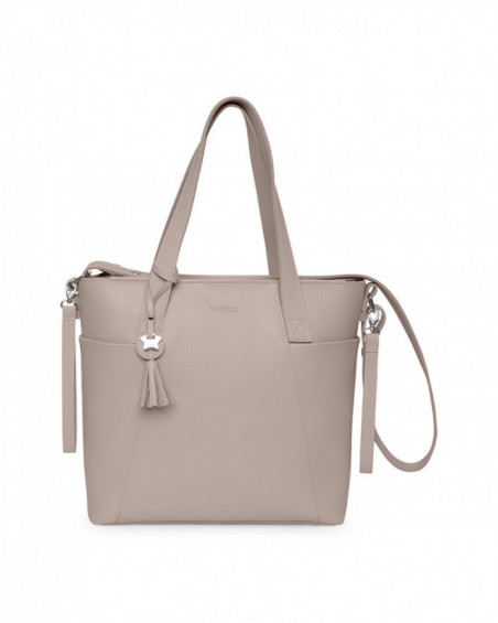 Bolso panera + cambiador polipiel love visón Bolso panera + cambiador polipiel love visón