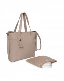 Bolso panera + cambiador polipiel love visón Bolso panera + cambiador polipiel love visón