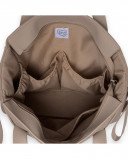 Bolso panera + cambiador polipiel love visón Bolso panera + cambiador polipiel love visón