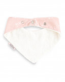 Babero bandana constellation rosa Babero bandana constellation rosa